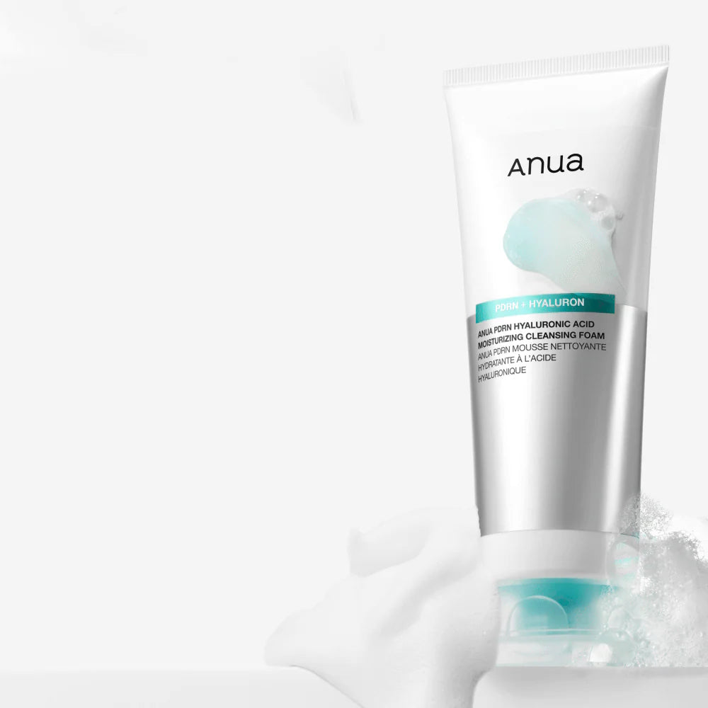 Anua PDRN Hyaluronic Acid Moisturizing Cleansing Foam