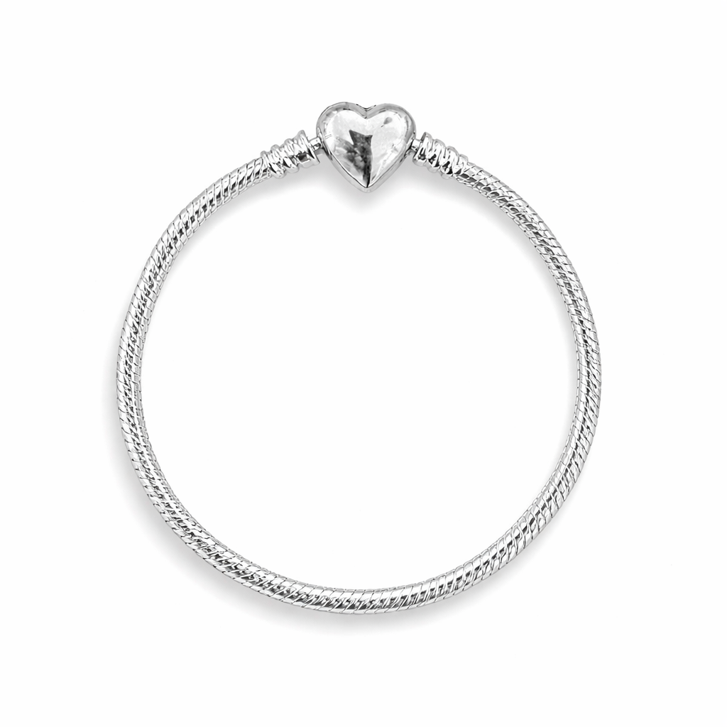 Heart Bracelet - Silver