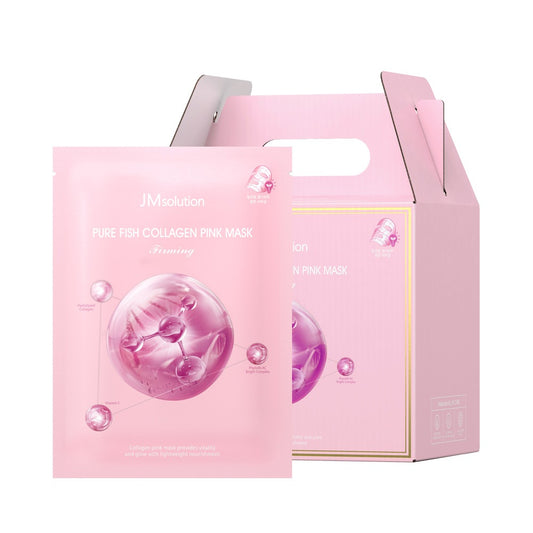 JMsolution Pure Fish Collagen Pink Mask Firming