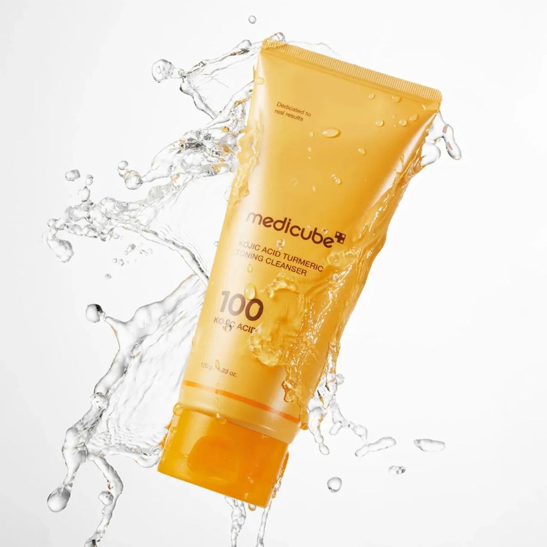 Medicube Kojic Acid Turmeric Toning Cleanser (120g)