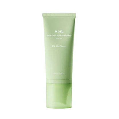 Abib Heartleaf Mild Sunscreen Relief Tube