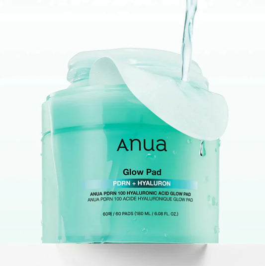 Anua PDRN 100 Hyaluronic Acid Glow Pad (60 Pads)