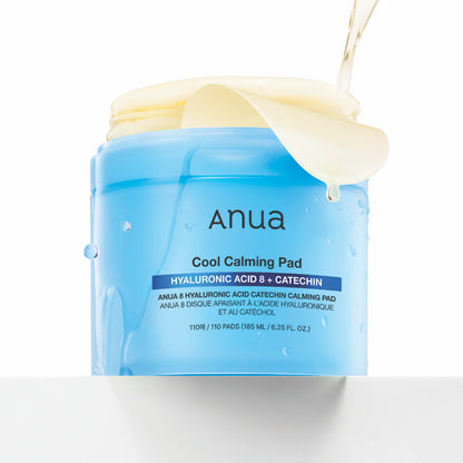Anua 8 Hyaluronic Acid Catechin Calming Pad