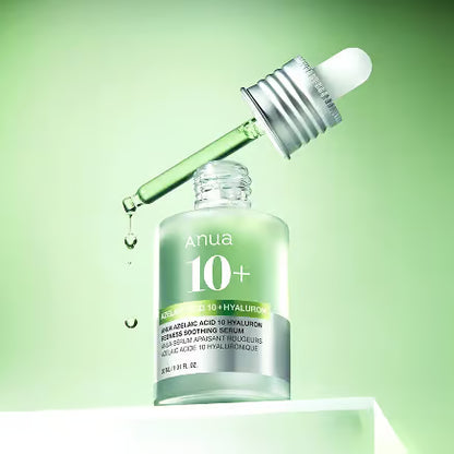 The Anua Azelaic Acid 10 Hyaluron Redness Soothing Serum 30ml
