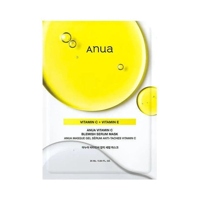Anua Green Lemon Vita C Blemish Serum Mask