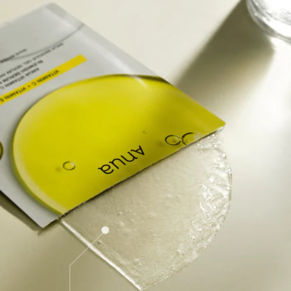 Anua Green Lemon Vita C Blemish Serum Mask