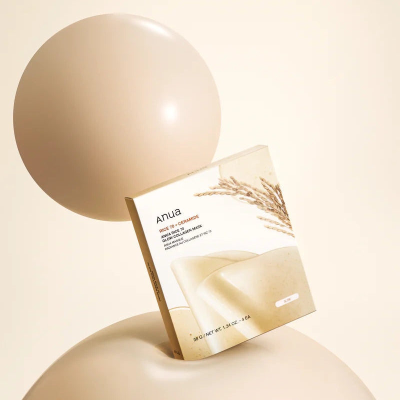 Anua Rice 70 Glow Collagen Mask