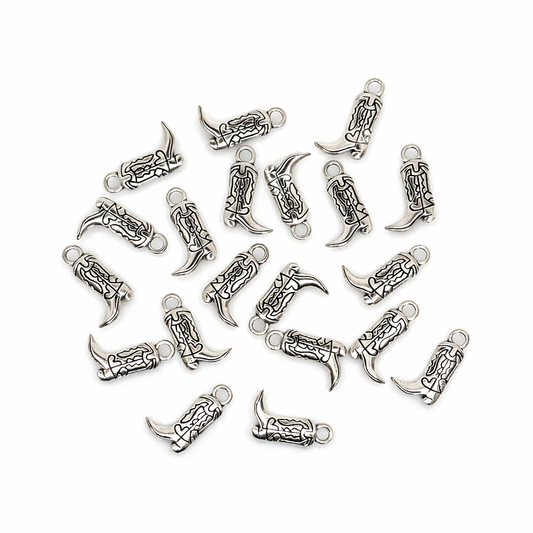 Cowboy Boots - Silver