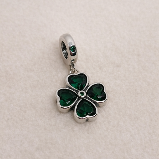 Emerald Clover Pendant
