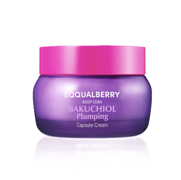 EQQUALBERRY Bakuchiol Plumping Capsule Cream (50ml)