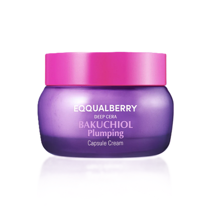 EQQUALBERRY Bakuchiol Plumping Capsule Cream (50ml)