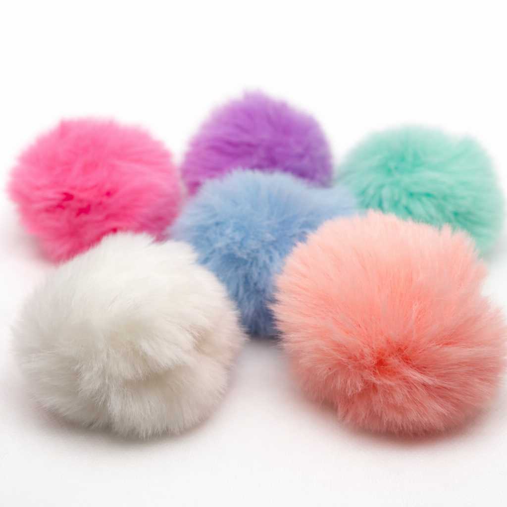 Faux Fur Pom Pom
