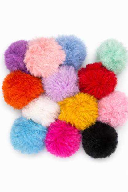 Faux Fur Pom Pom
