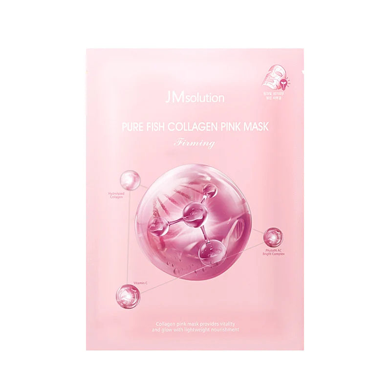 JMsolution Pure Fish Collagen Pink Mask Firming
