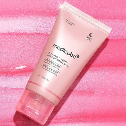 Medicube PDRN Pink Caffeine Night Wrapping Mask (75ml)