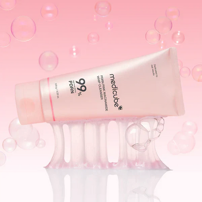 Medicube PDRN Pink Niacinamide Whip Cleanser (120g)