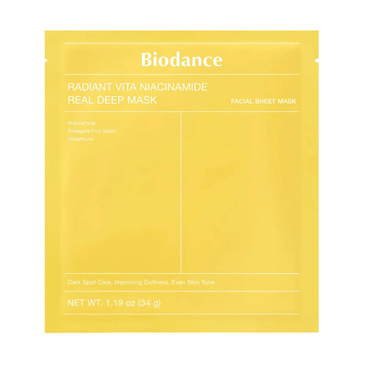 BIODANCE Radiant Vita Niacinamide Real Deep Mask