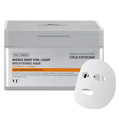 VT Cosmetics Reedle Shot Vita-Light Brightening Mask (30 Sheets)