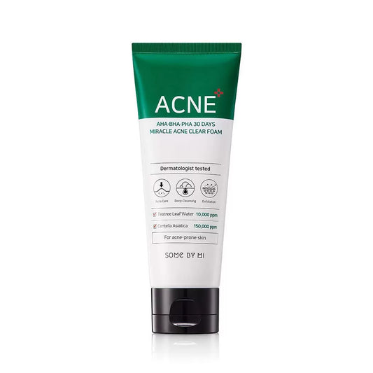 SOME BY MI AHA BHA PHA 30Days Miracle Acne Clear Foam