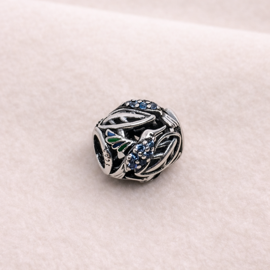 Sapphire Hummingbird Pendant