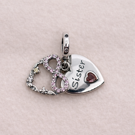 Sister Infinity Pendant