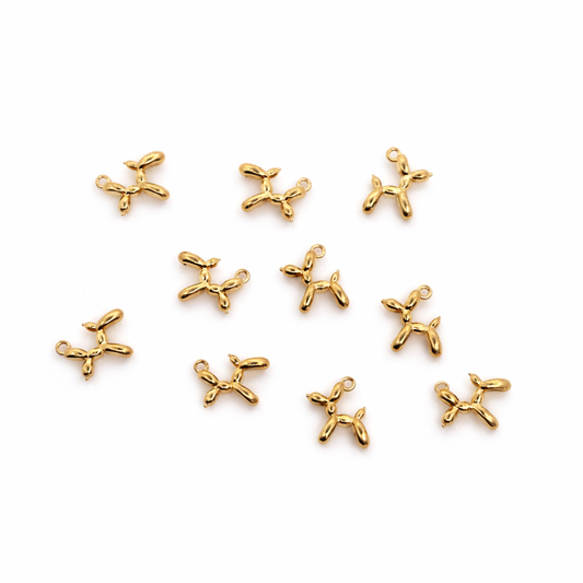 Small Balloon Dogs - Golden