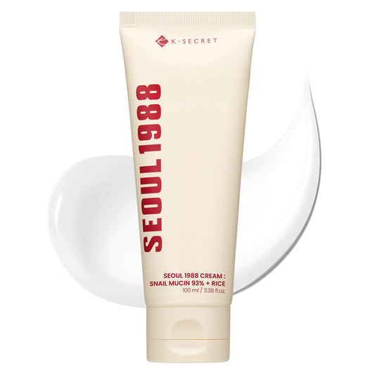 K-SECRET SEOUL 1988 Cream: Snail Mucin 93% + Rice (100ml)