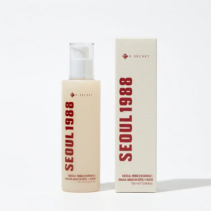 K-SECRET Seoul 1988 Essence: Snail Mucin 97% + Rice (100ml)