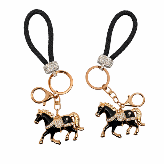 The Carousel Horse - Midnight Black