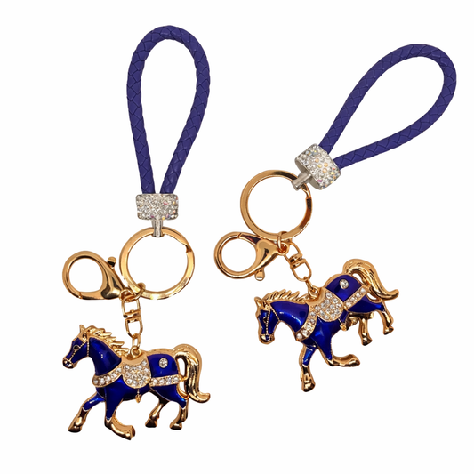 The Carousel Horse - Royal Blue