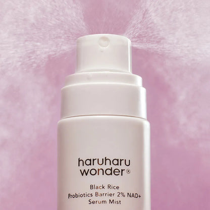Haruharu Wonder Black Rice Probiotics Barrier 2% NAD+ Serum Mist (80ml)