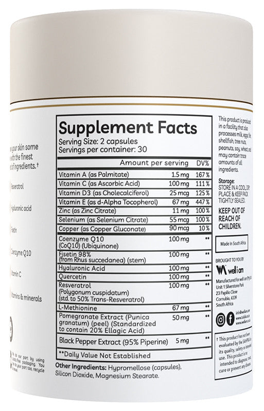 Tululla Ageless Skin Vitamin Capsules
